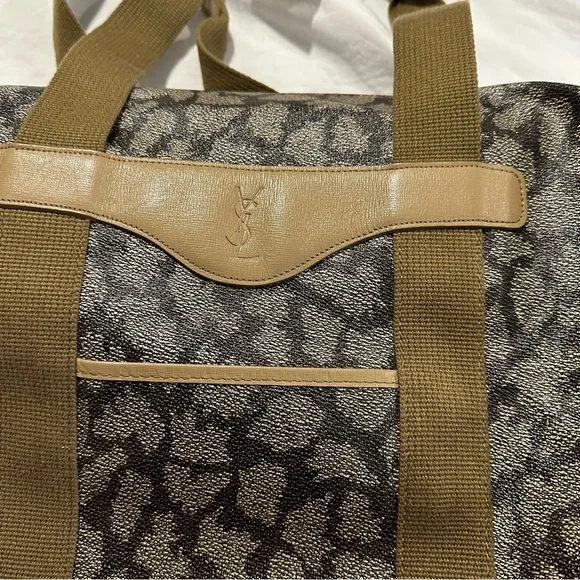 Yves Saint Laurent Boston Giraffe‎ Print Bag excellent condition! - Picture 9 of 10